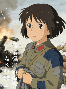 带着满满的物资在长征路上